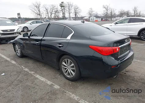 2017 Infiniti Q50 3.0T Premium from USA, damaged, VIN JN1EV7AP9HM738558